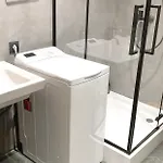 With A Fire-place