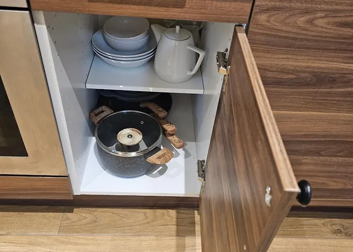 With A Fire-place Apartment *